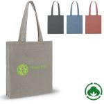 schoudertas recycled katoen 38 x 42 x 10cm