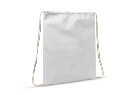 rugzak katoen oeko-tex® 140g/m2 35 x 45cm - wit