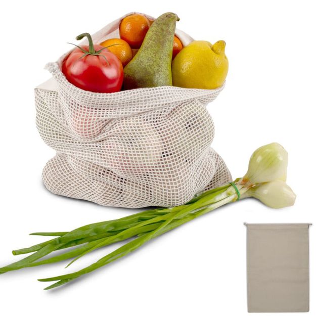 herbruikbaar groente en fruit zakje