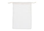 herbruikbaar fruit en groenten zakje oeko-tex® - wit