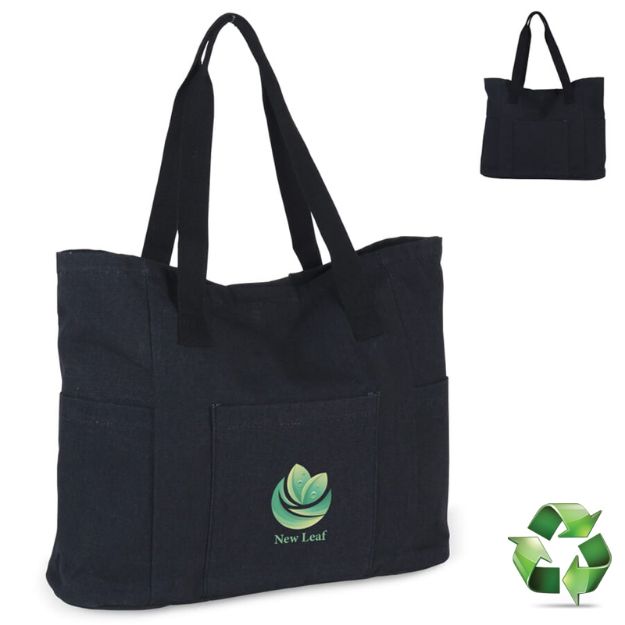 tas gerecycled canvas 310g/m2 42x13x43cm