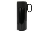 thermofles flow met handvat 400 ml - zwart