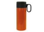 thermofles flow met handvat 400 ml - oranje