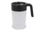dubbelwandige koffiebeker 400 ml - wit