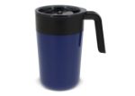dubbelwandige koffiebeker 400 ml - marine