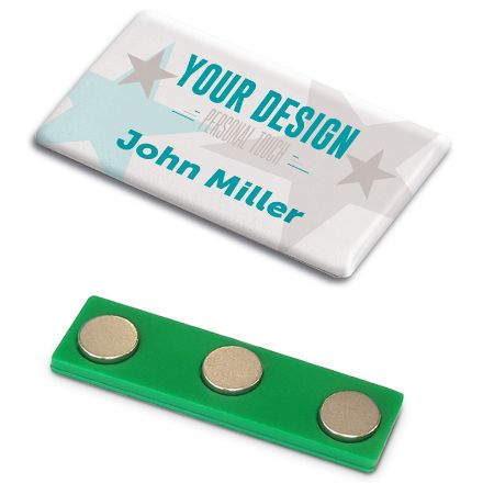 naambord magneet 50 x 30mm