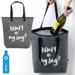 feltro rpet koeltas met klittebandsluiting