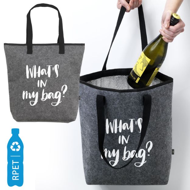 feltro rpet koeltas met klittebandsluiting