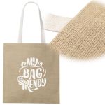 madrid jute shopper winkeltas