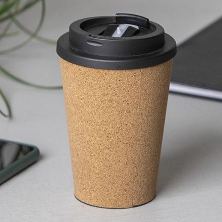 pla- kurk koffiebeker 350 ml