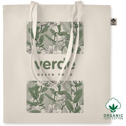 boodschappentas van organisch katoen zim