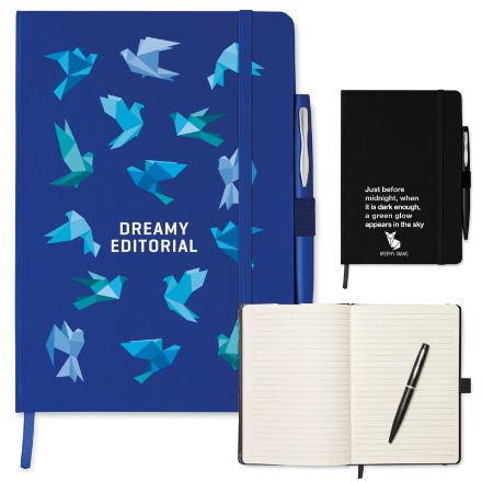 a5 notitieboekje tyrso met balpen