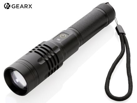 gear x usb oplaadbare zaklamp