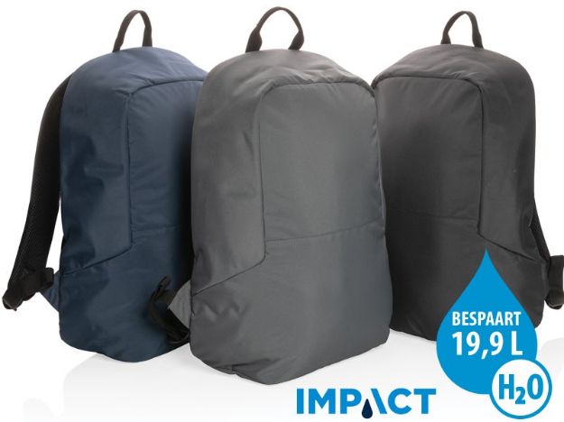impact aware™ rpet anti-diefstal rugzak