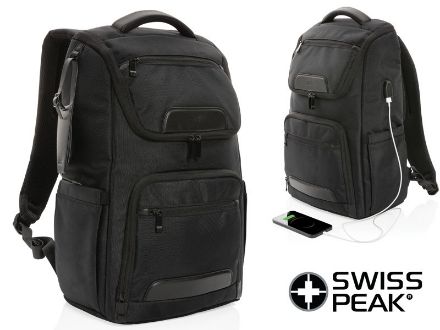 swiss peak aware™ rpet 15.6 inch laptop