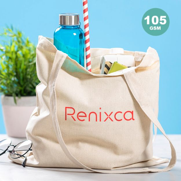 100% katoenen winkeltas