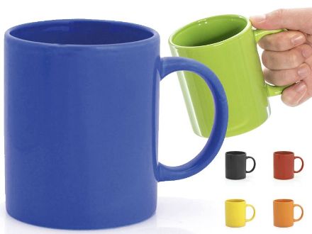 aardewerk mok van 370 ml, in verpakking, zifor