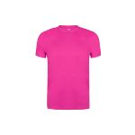 kinder t-shirt polyester 135 gr/m2 4-5,6-8,10-12 - fuchsia