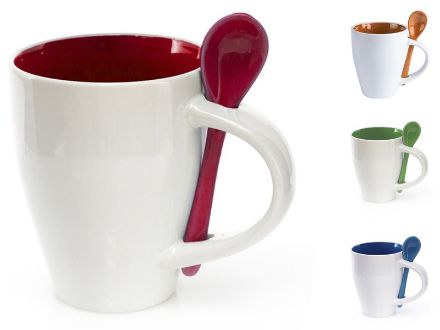 aardewerk mok 350 ml, in verpakking, cotes