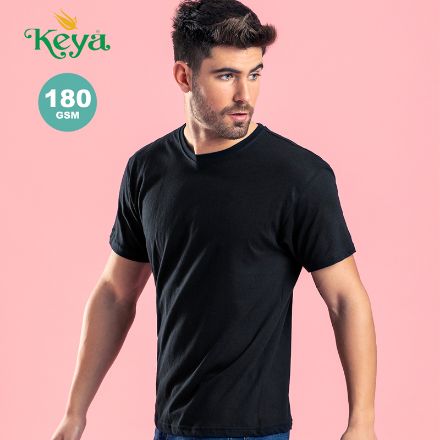 volwassene t-shirt katoen 180 gr. maten:s tot 3xl