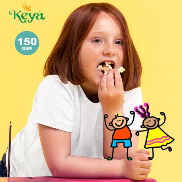 kinder t-shirt katoen 150 gr. maten5-6/10-11 jaar
