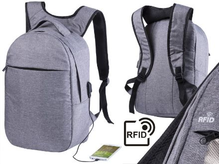 rugzak met rfid bescherming rigal