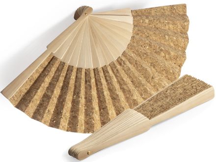 houten waaier met kurk kasol