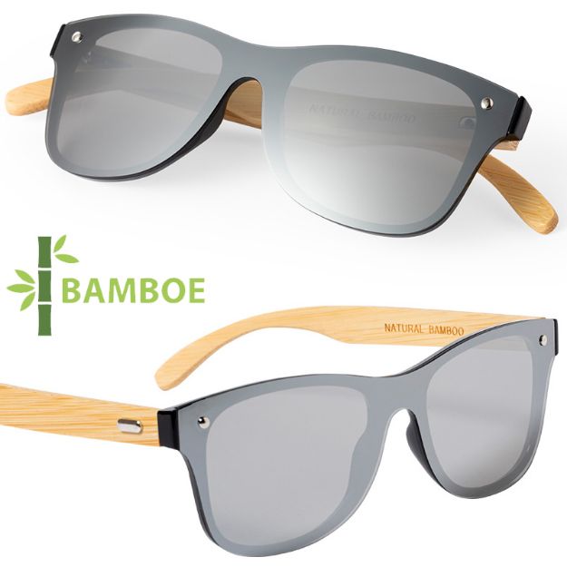 zonnebril bamboe graham