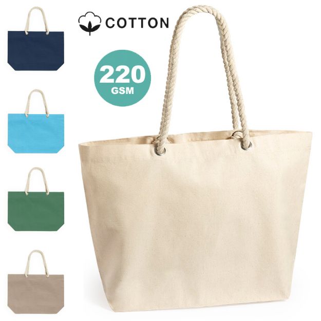 katoenen boodschappentas 220 gr kauly