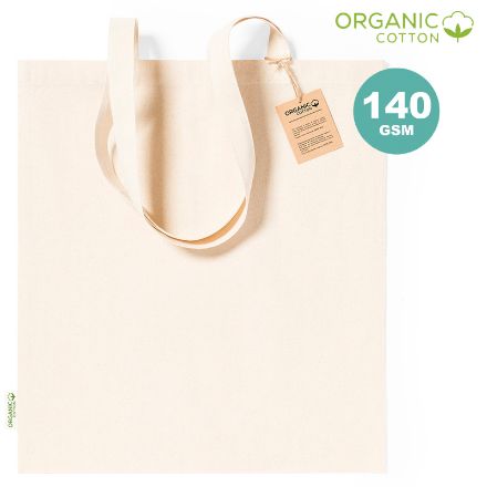 boodschappentas van organisch katoen 140 gr rumel