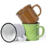 keramische vintage mok in doos lanay 350 ml