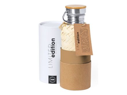 rvs fles ninvux 600 ml incl. zakje