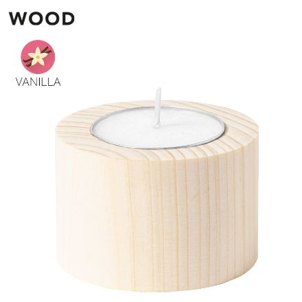 houten geurkaars vanillegeur yiren