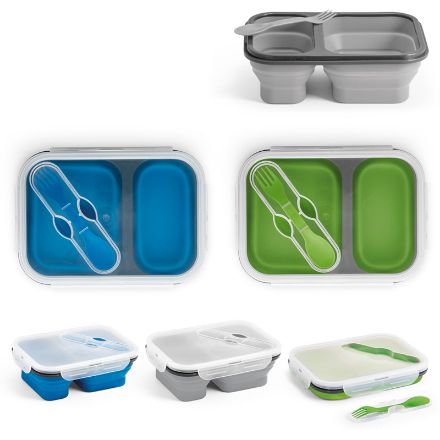 dil luchtdichte opvouwbare container 480 en 760 ml