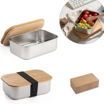 shino. hermetische doos 800 ml roestvrij staal