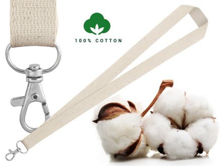 heathrow. katoenen lanyard