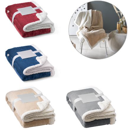 fleece deken 190 g/m² heiden