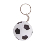 anti-stress voetbal met sleutelhanger