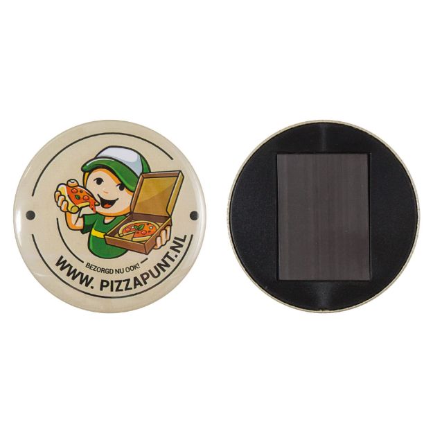 metalen button 75mm met magneet custom made