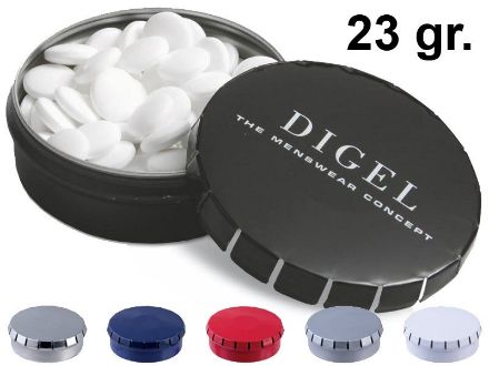 mini clic-clac blikje custom made