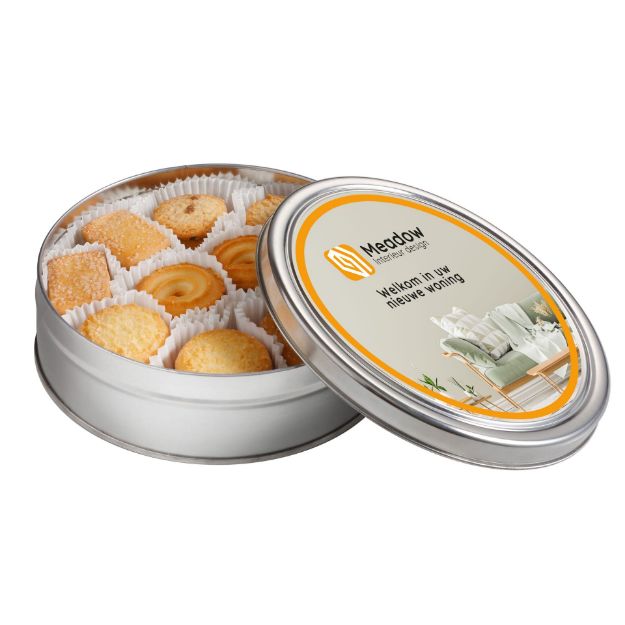 rond blik koekjes custom made