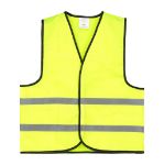 kinder veiligheidsvest polyester - geel