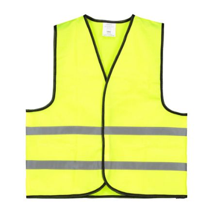 kinder veiligheidsvest polyester - geel