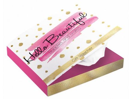 tissue box boek met 30 tissues