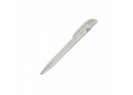 balpen s45 r-pet transparant - wit
