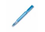balpen s40 grip clear transparant - blauw