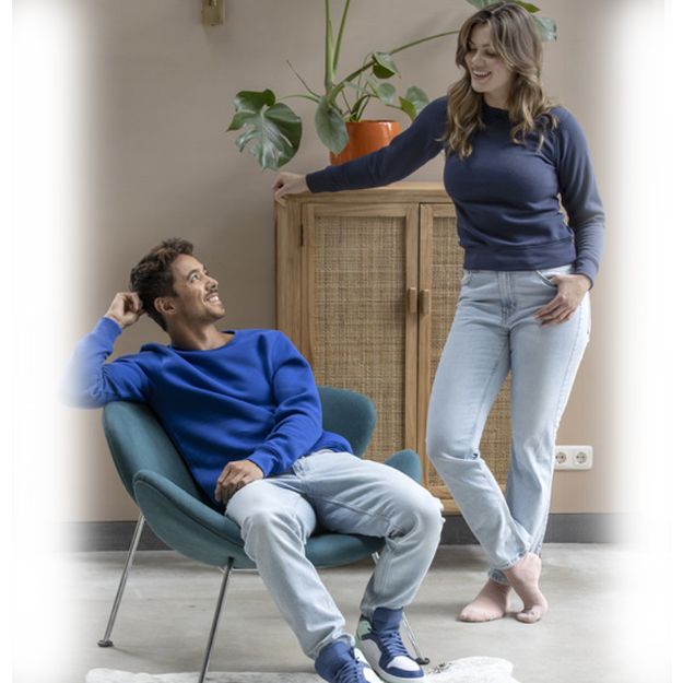 zenon heren sweater met ronde hals