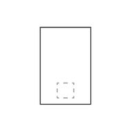 tampondruk (45 x 40 mm)