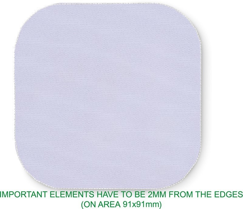 sublimatie (95 x 95 mm)