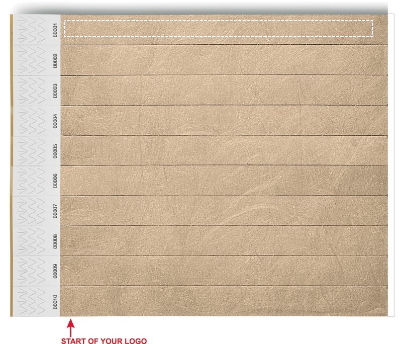 zeefdruk (10 x 200 mm)